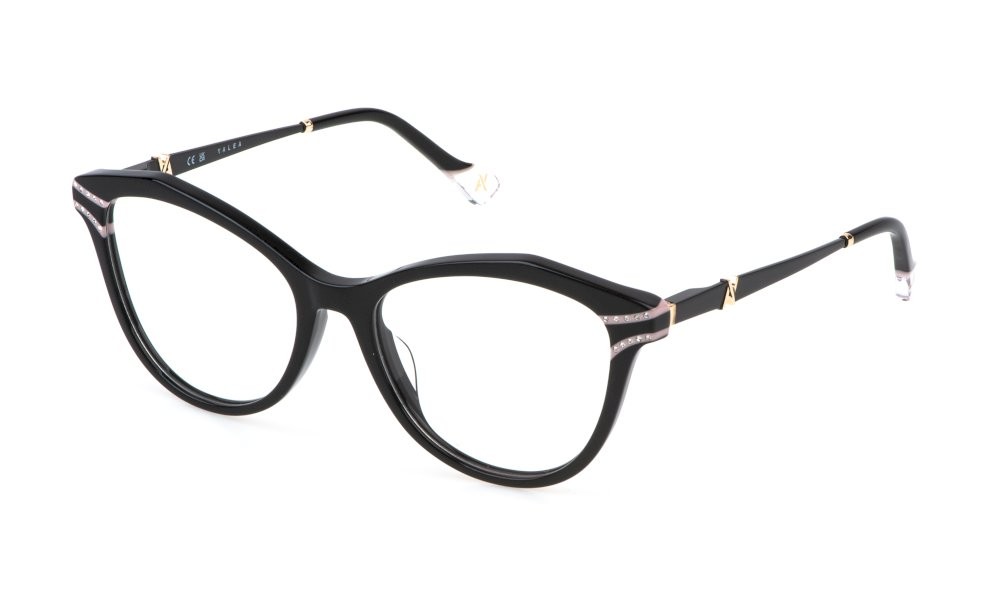 Eyeglasses Yalea Serena VYA163S (0700) color nero lucido 