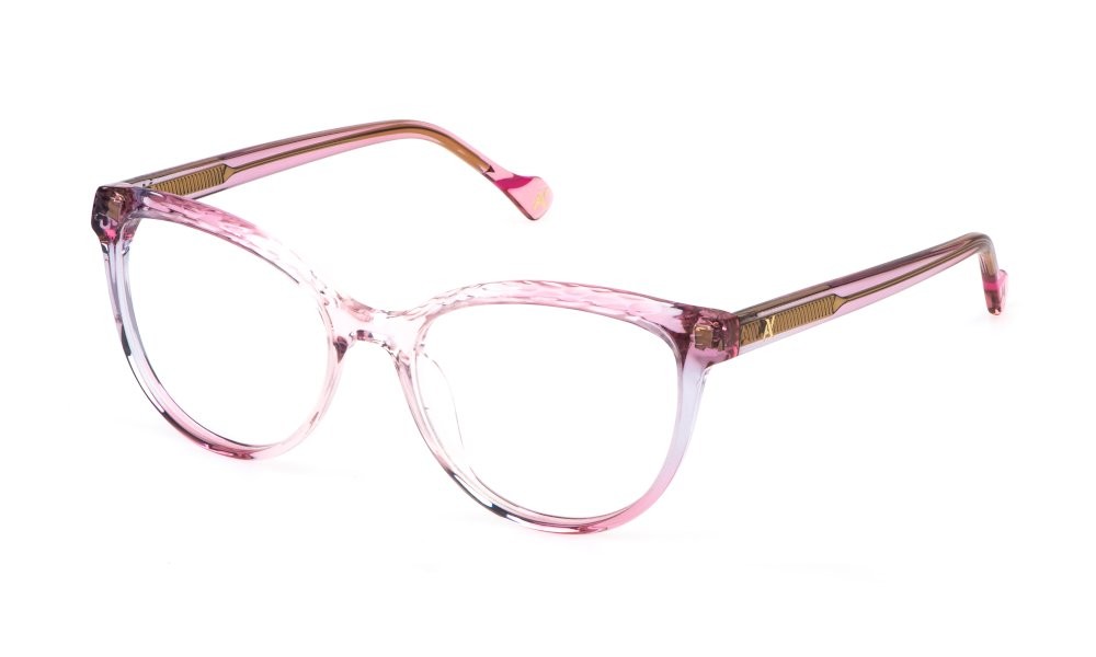 Eyeglasses Yalea Svetlana VYA170 (0VAW) color lilla sfumato 