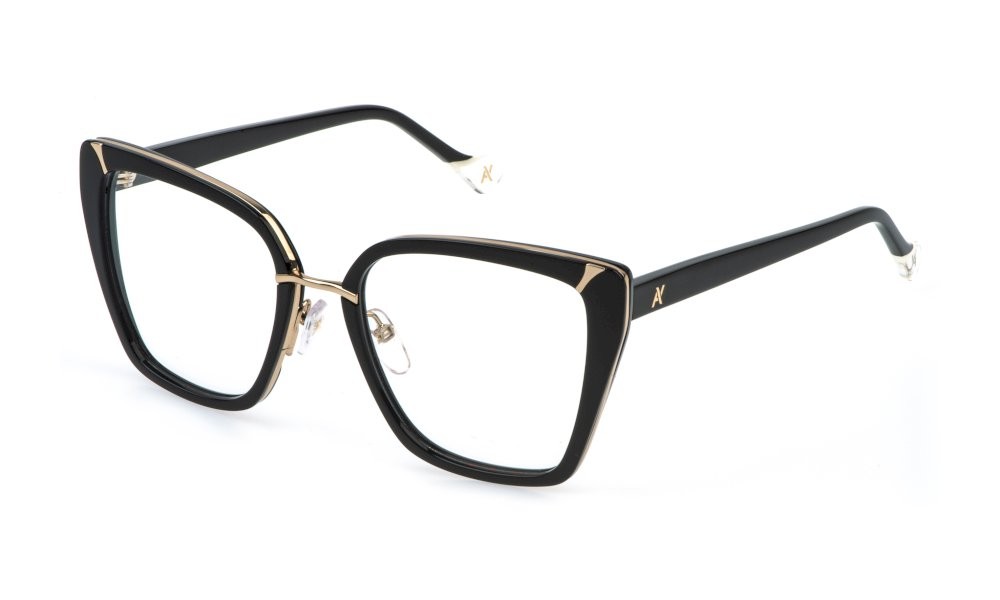 Eyeglasses Yalea Fuencisla VYA171 (0300) color oro rose' lucido 