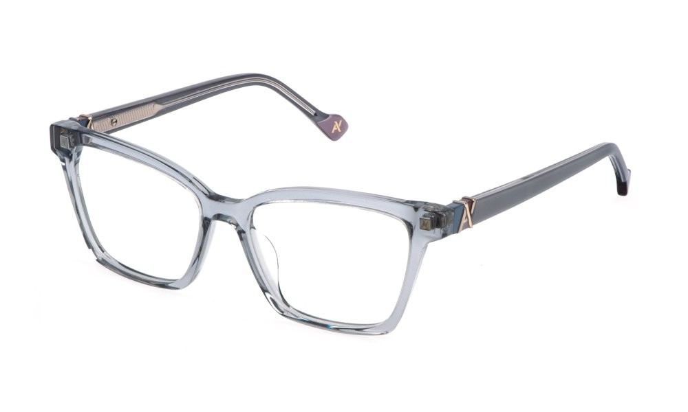 Eyeglasses Yalea Mildred VYA230 (03GU) color grigio 