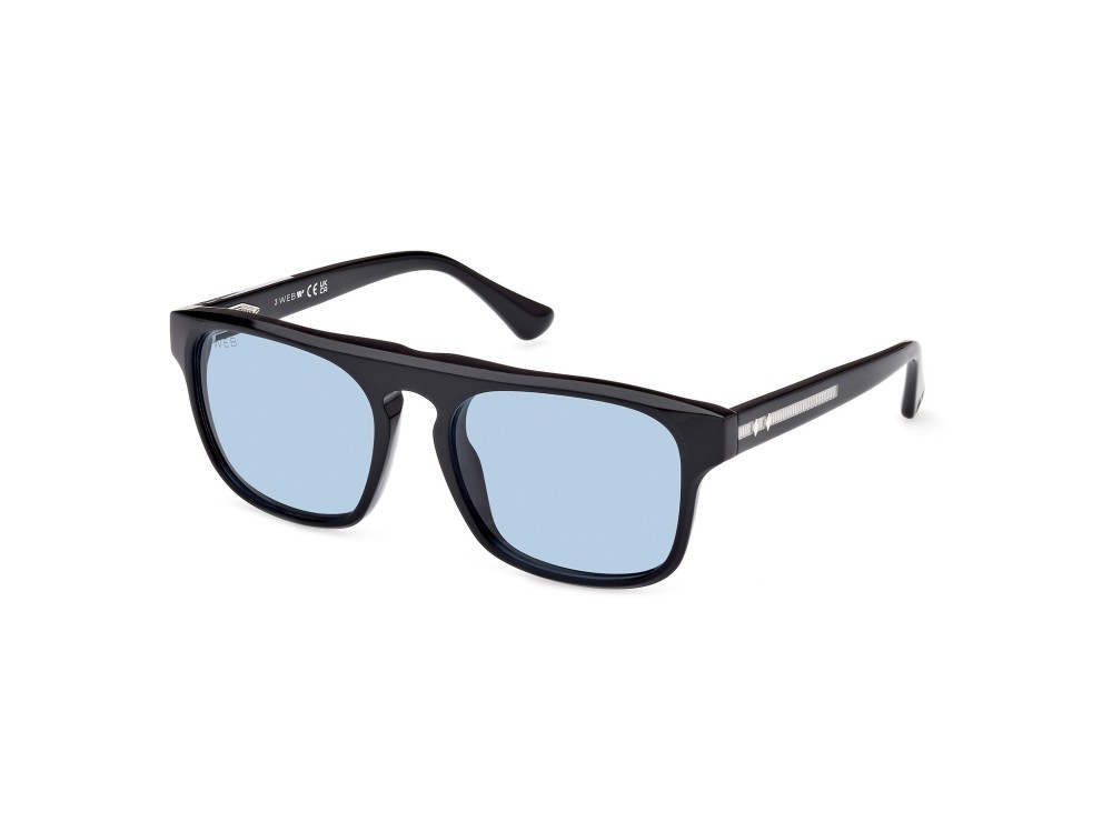 Sonnenbrillen Web WE0325 (05V) farbe nero / altro form navigator gläser blu