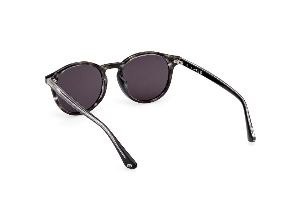 Sunglasses Web WE0328 (05A) color nero / altro shape round lenses fumo
