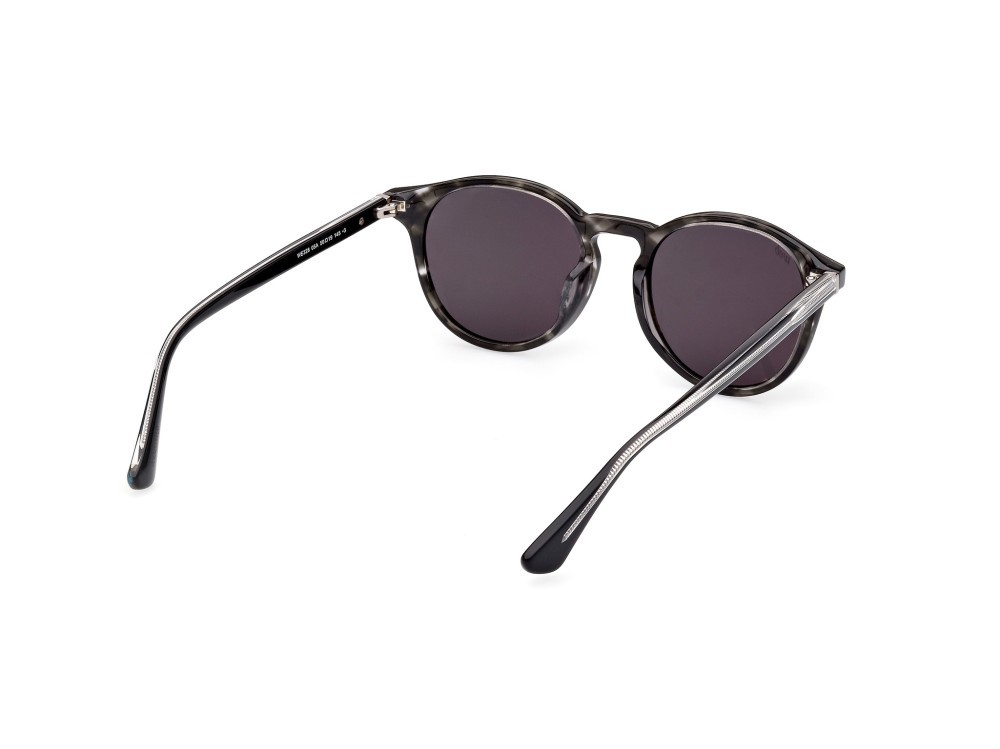 Sunglasses Web WE0328 (05A) color nero / altro shape round lenses fumo