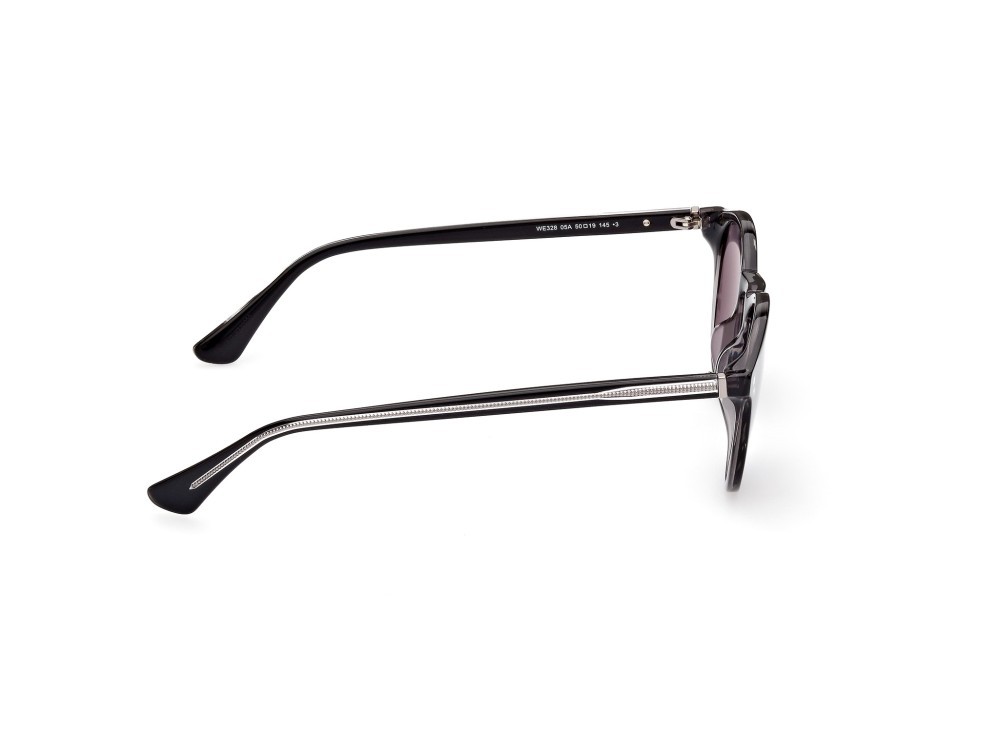 Sunglasses Web WE0328 (05A) color nero / altro shape round lenses fumo