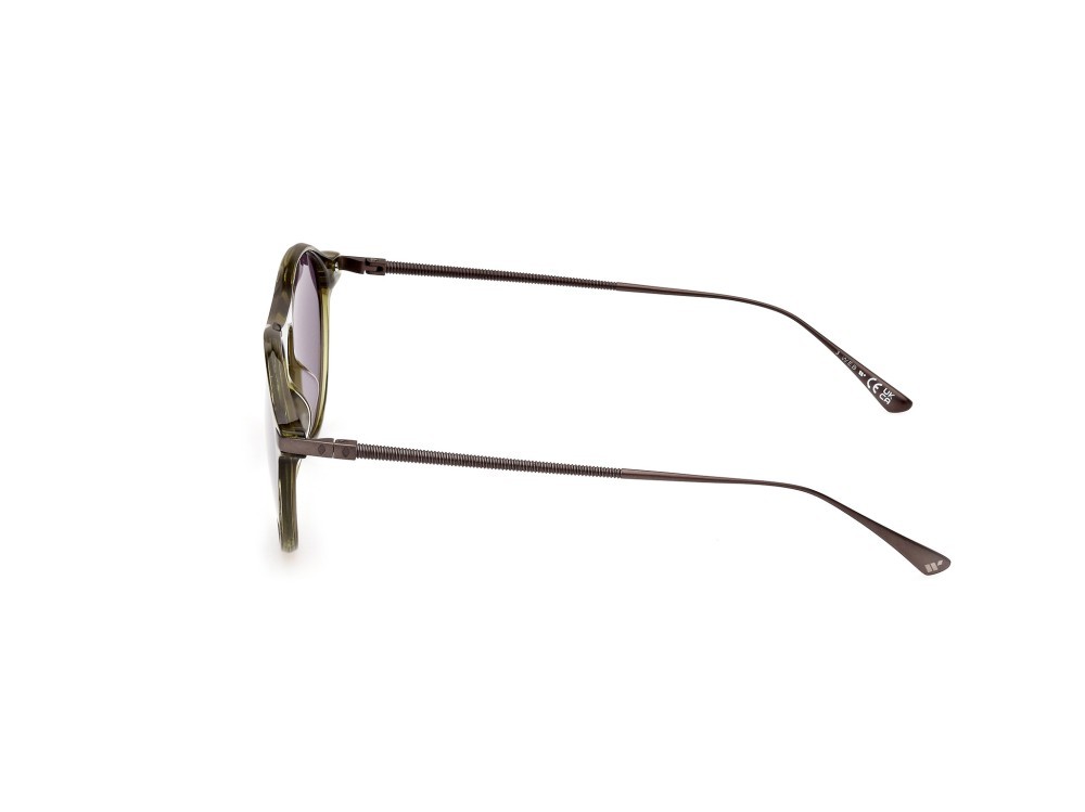 Sunglasses Web WE0346 (95A) color verde chiaro / altri shape round lenses fumo
