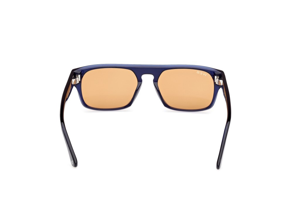 Sunglasses Web WE0359 (90J) color blu lucido shape square lenses roviex