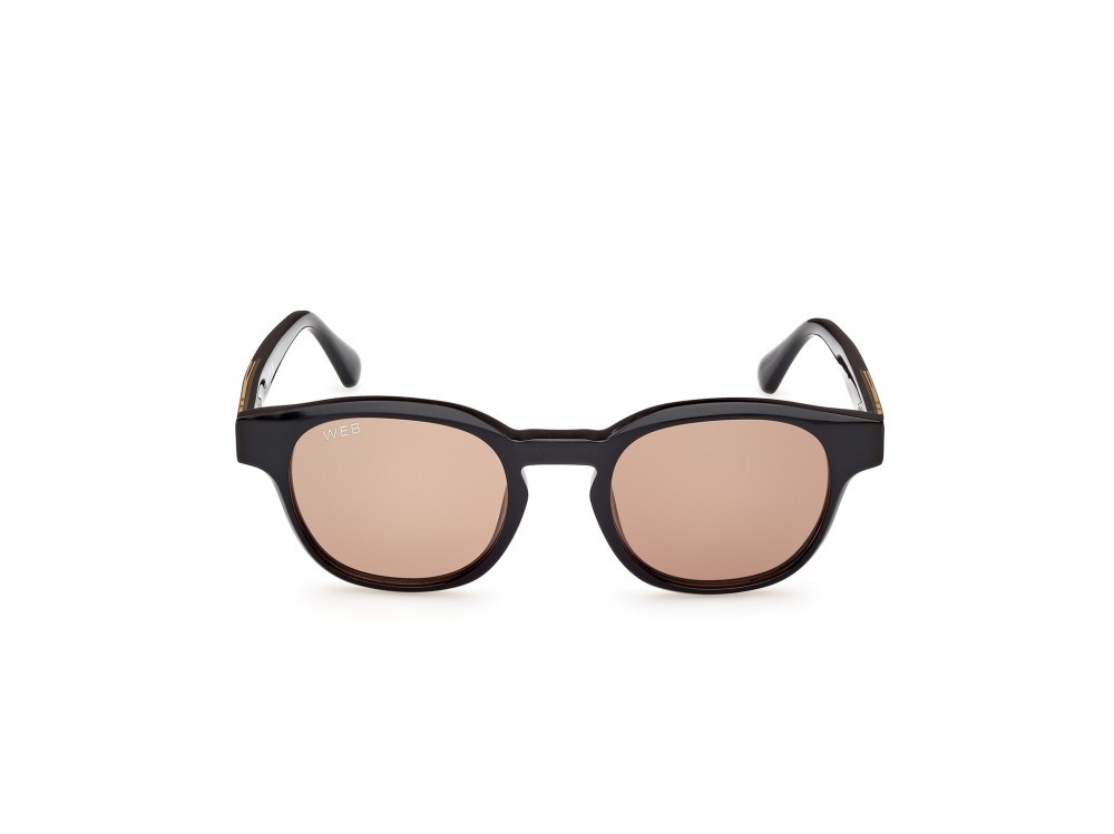 Sunglasses Web WE0361 (05J) color nero lucido shape round lenses roviex