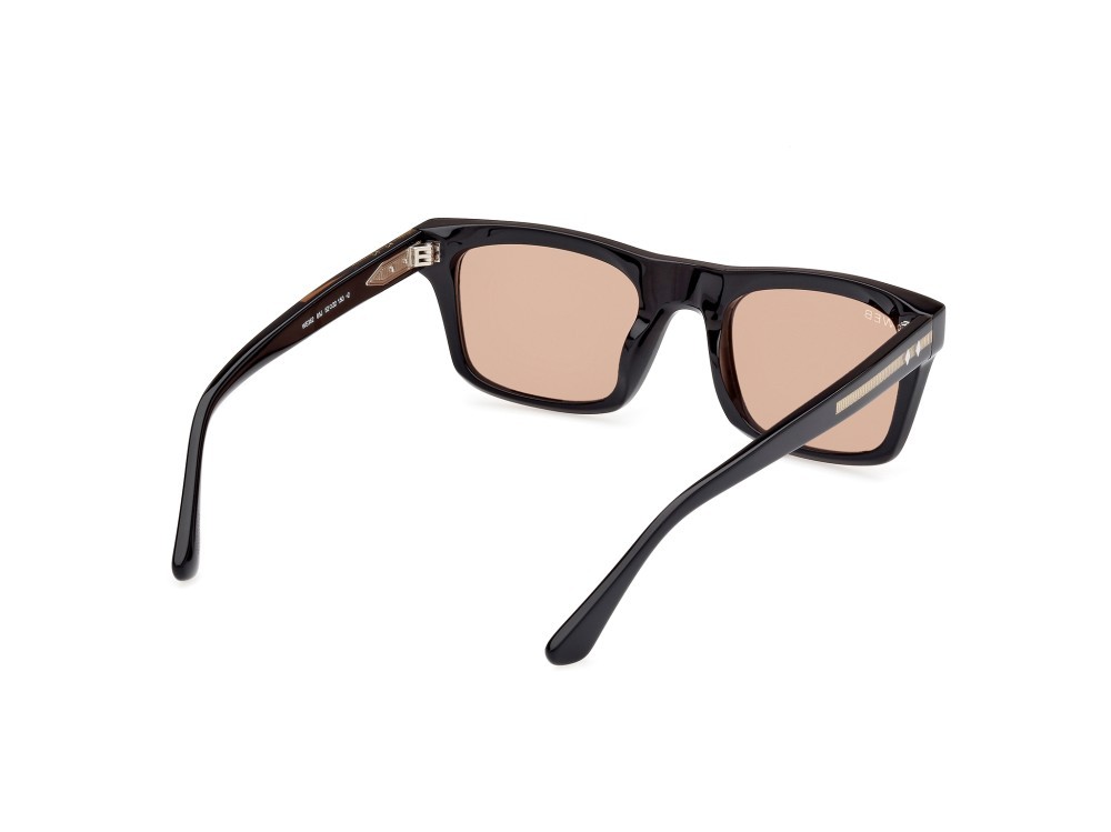 Sunglasses Web WE0362 (05J) color nero monocolore - nero lucido shape square lenses roviex