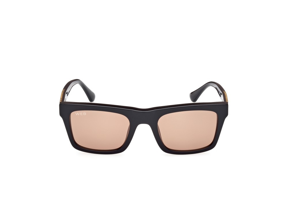Sunglasses Web WE0362 (05J) color nero monocolore - nero lucido shape square lenses roviex