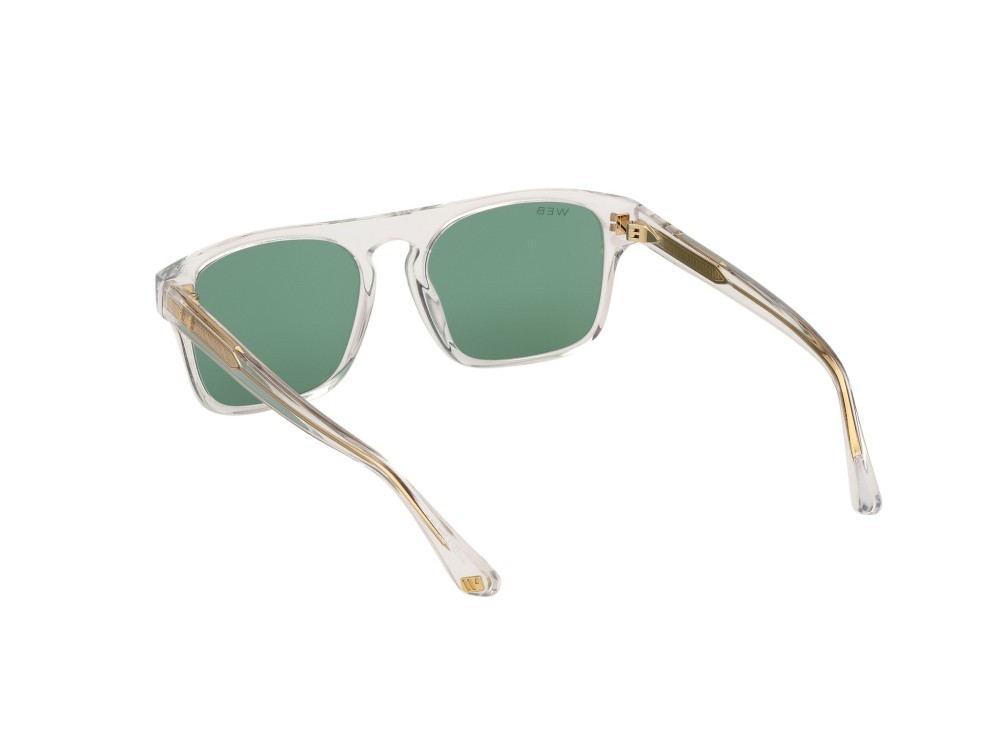 Sunglasses Web WE0373 (26N) color cristallo shape square lenses verde