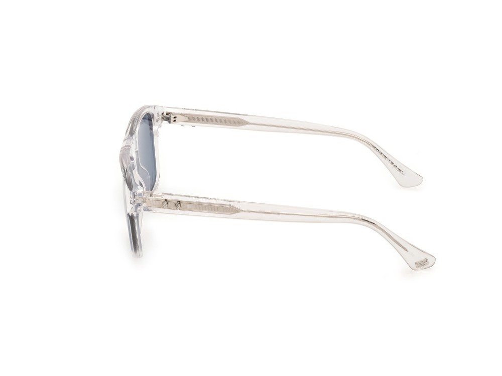 Sunglasses Web WE0373 (26V) color cristallo shape square lenses blu