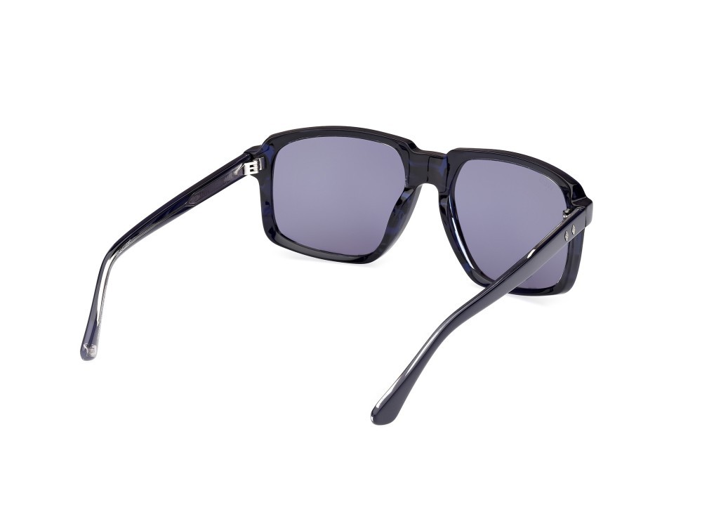 Sunglasses Web WE0378 (92V) color blu-monocolore shape square lenses blu