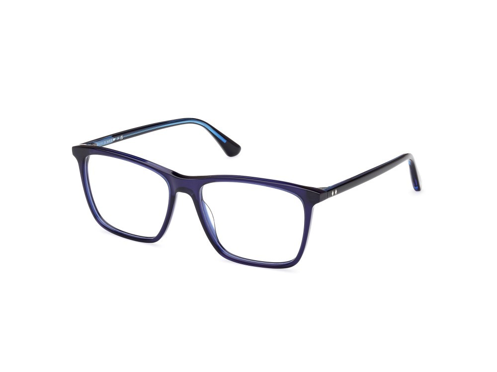 Brillen Web WE5418 (092) farbe blu / altro form rechteckig 