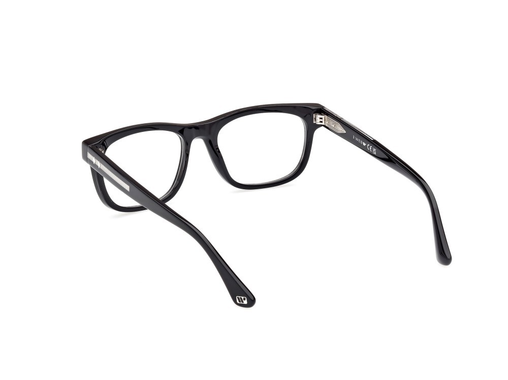 Brillen Web WE5422 (001) farbe nero/cristallo - nero lucido form rechteckig 