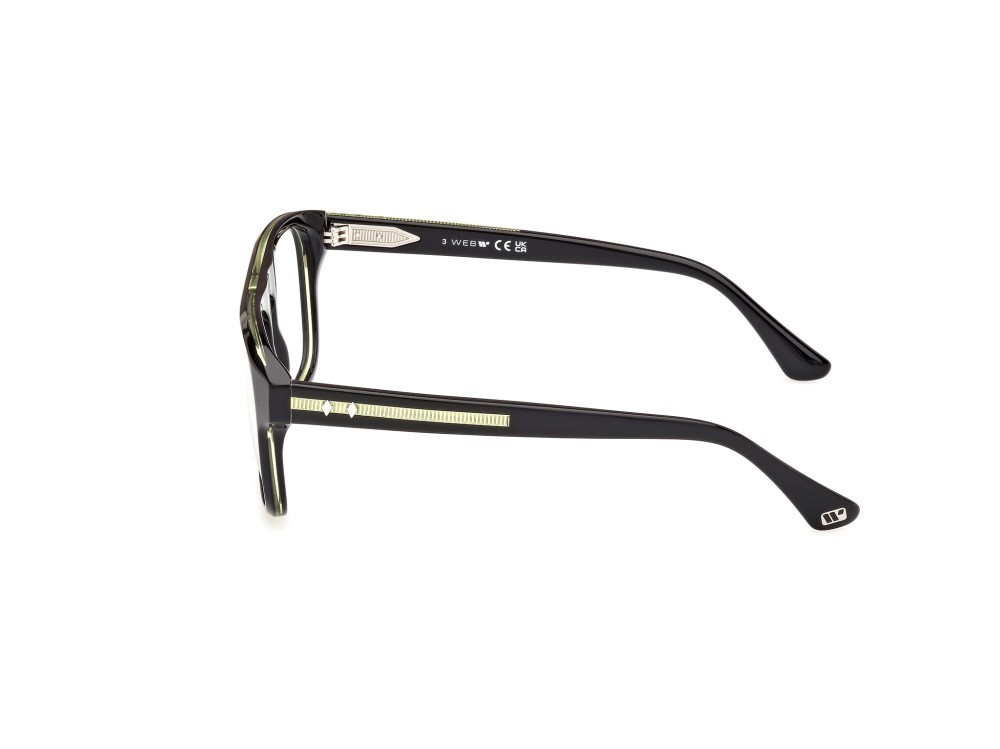 Occhiali da vista Web WE5434 (005) colore nero monocolore forma quadrato 