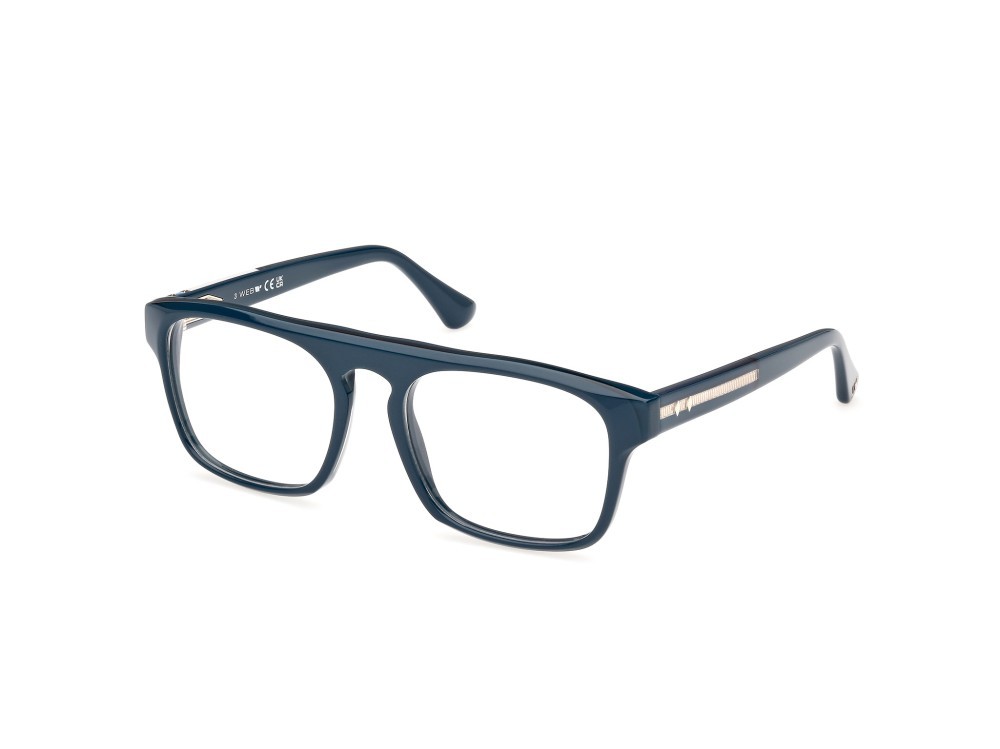 Brillen Web WE5434 (092) farbe blu monocolore form quadratisch 