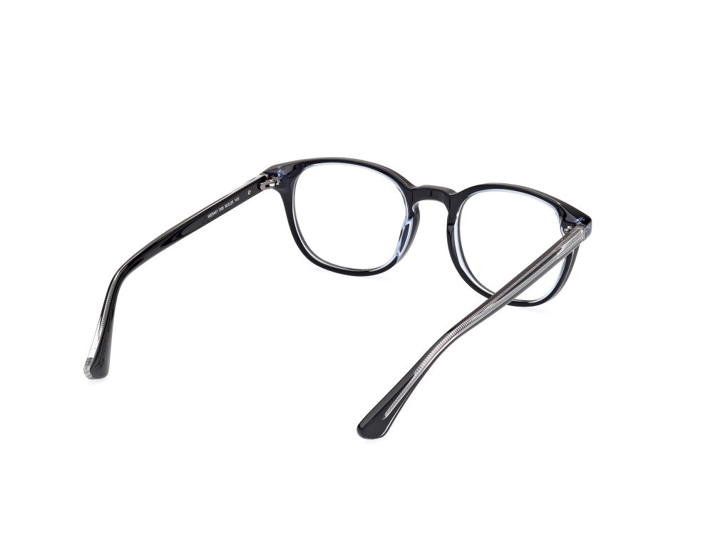 Eyeglasses Web WE5441 (005) color nero/monocolore - cristallo/monocolore shape oval 