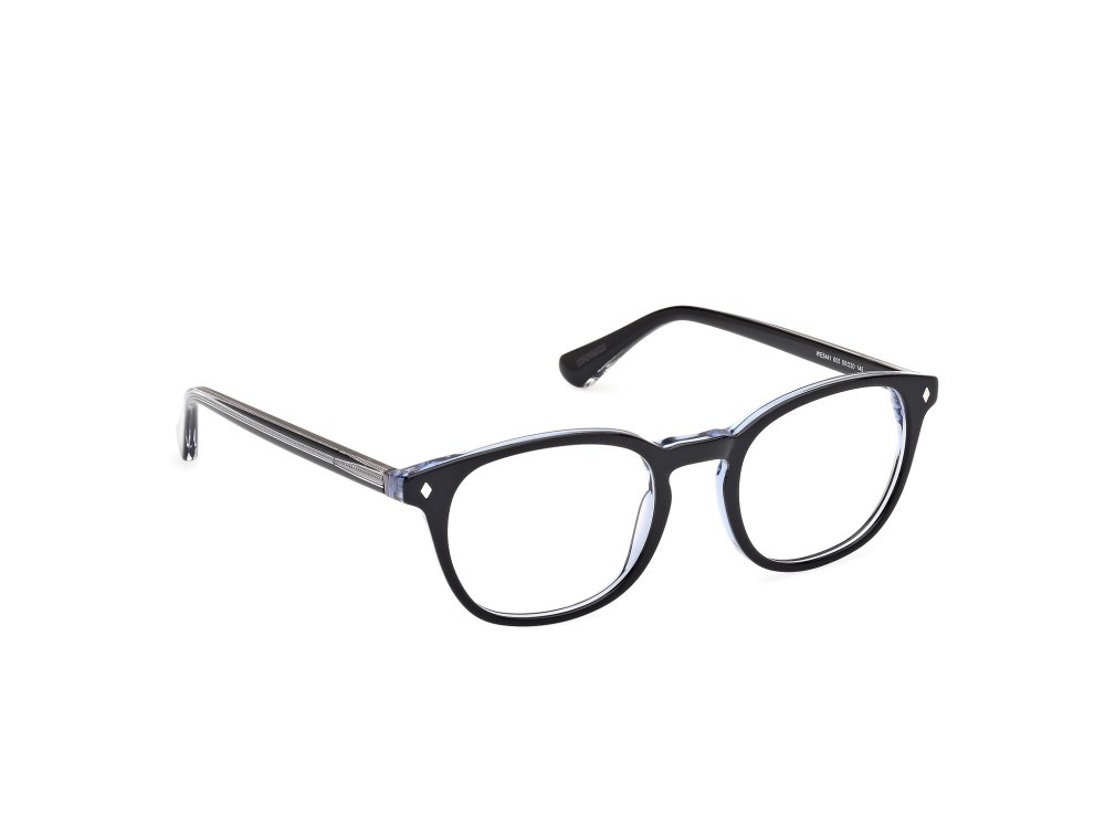 Eyeglasses Web WE5441 (005) color nero/monocolore - cristallo/monocolore shape oval 