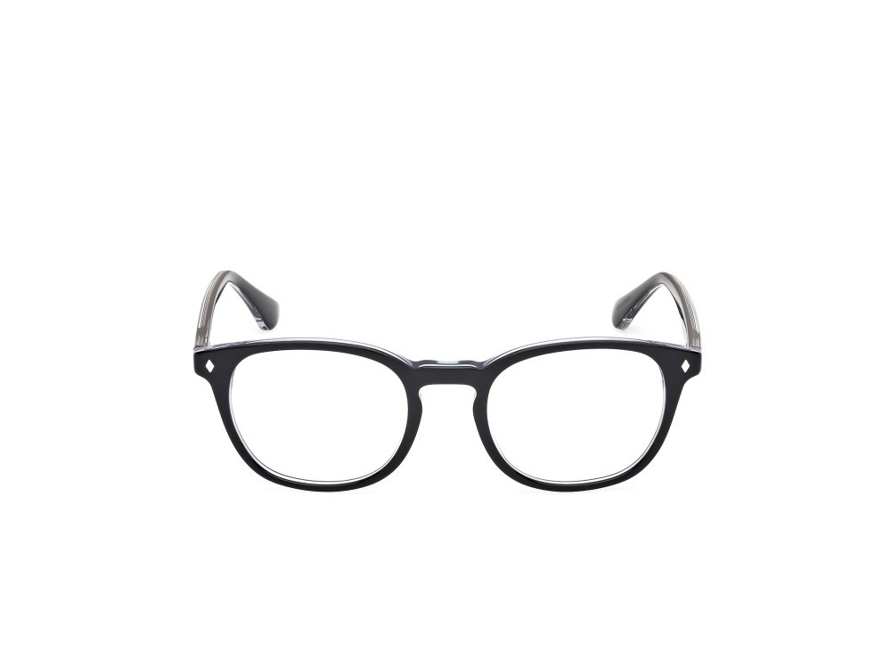 Eyeglasses Web WE5441 (005) color nero/monocolore - cristallo/monocolore shape oval 