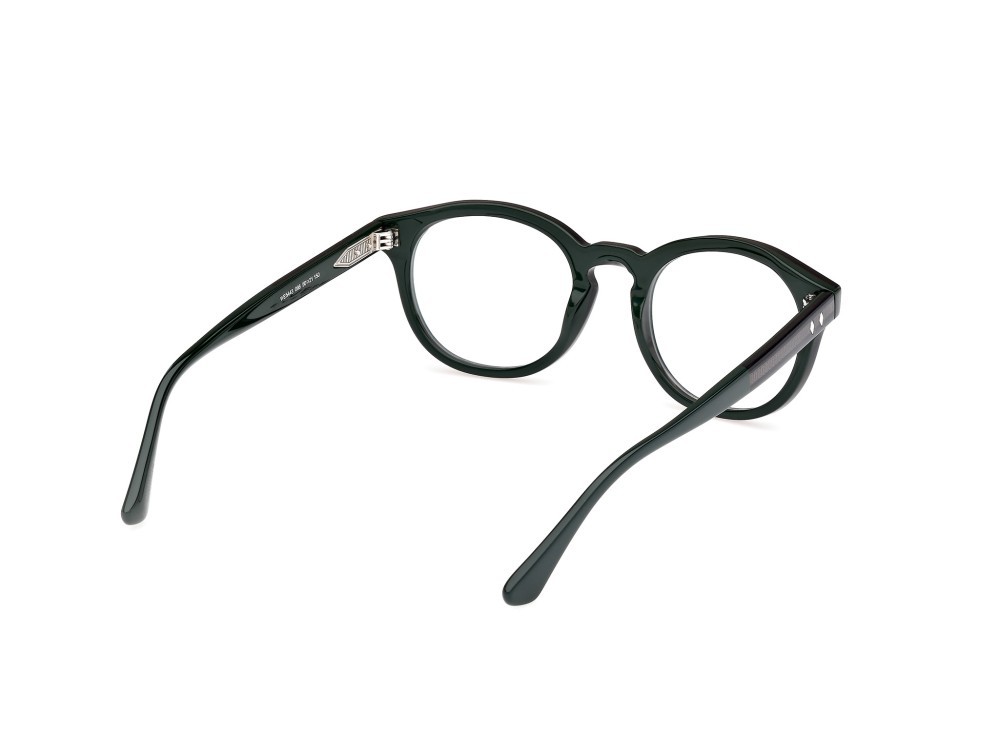 Brillen Web WE5443 (098) farbe verde scuro/monocolore - verde scuro lucido form rund 