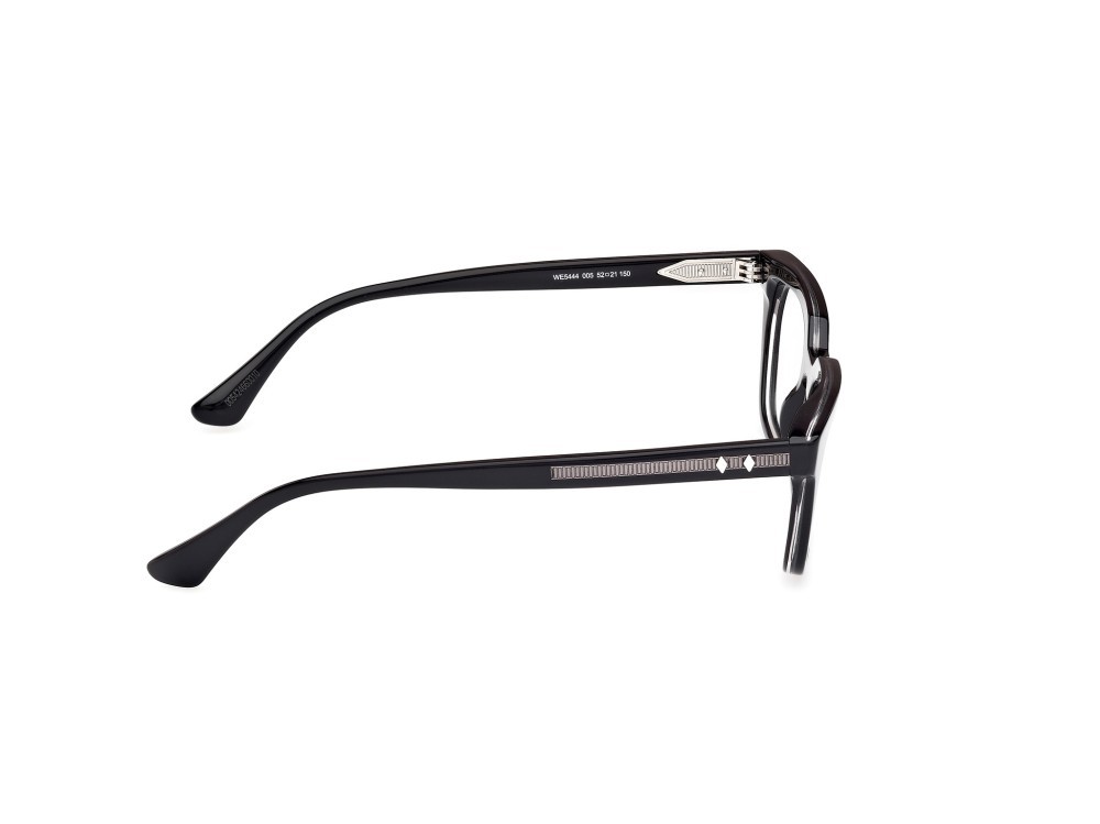 Occhiali da vista Web WE5444 (005) colore nero/monocolore - nero lucido forma quadrato 