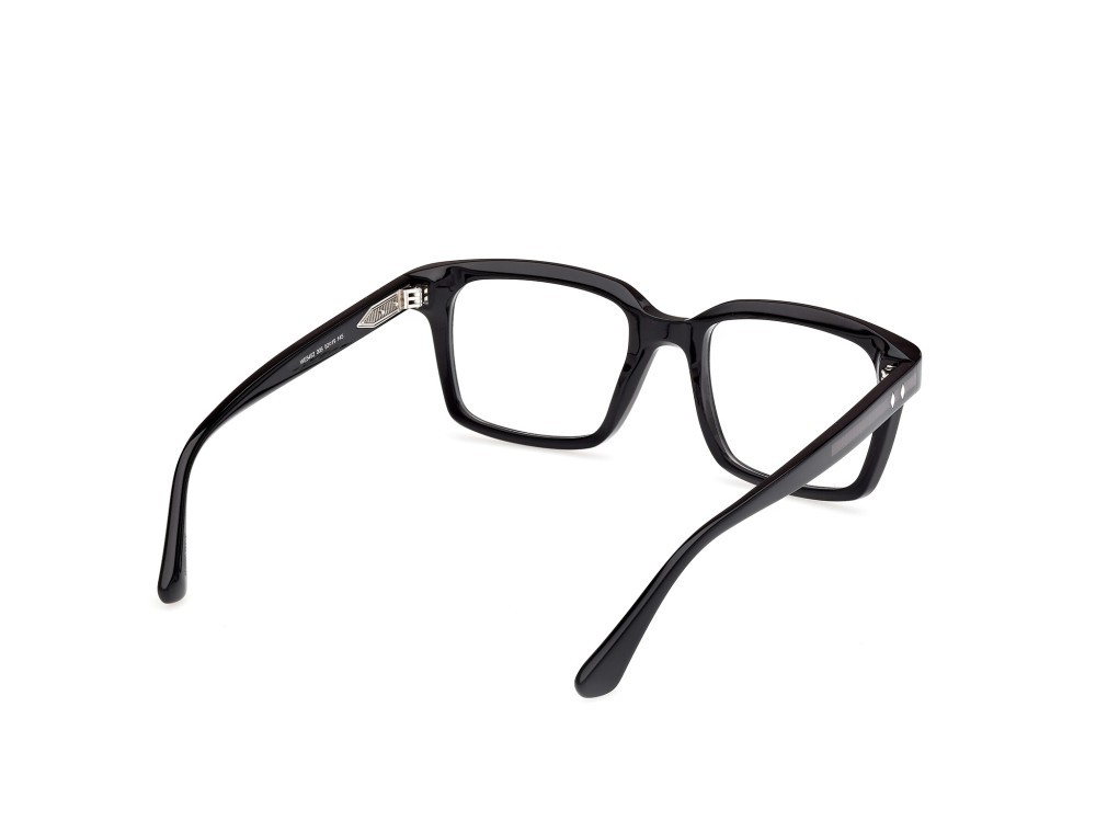 Occhiali da vista Web WE5452 (005) colore nero/monocolore - nero lucido forma rettangolare 