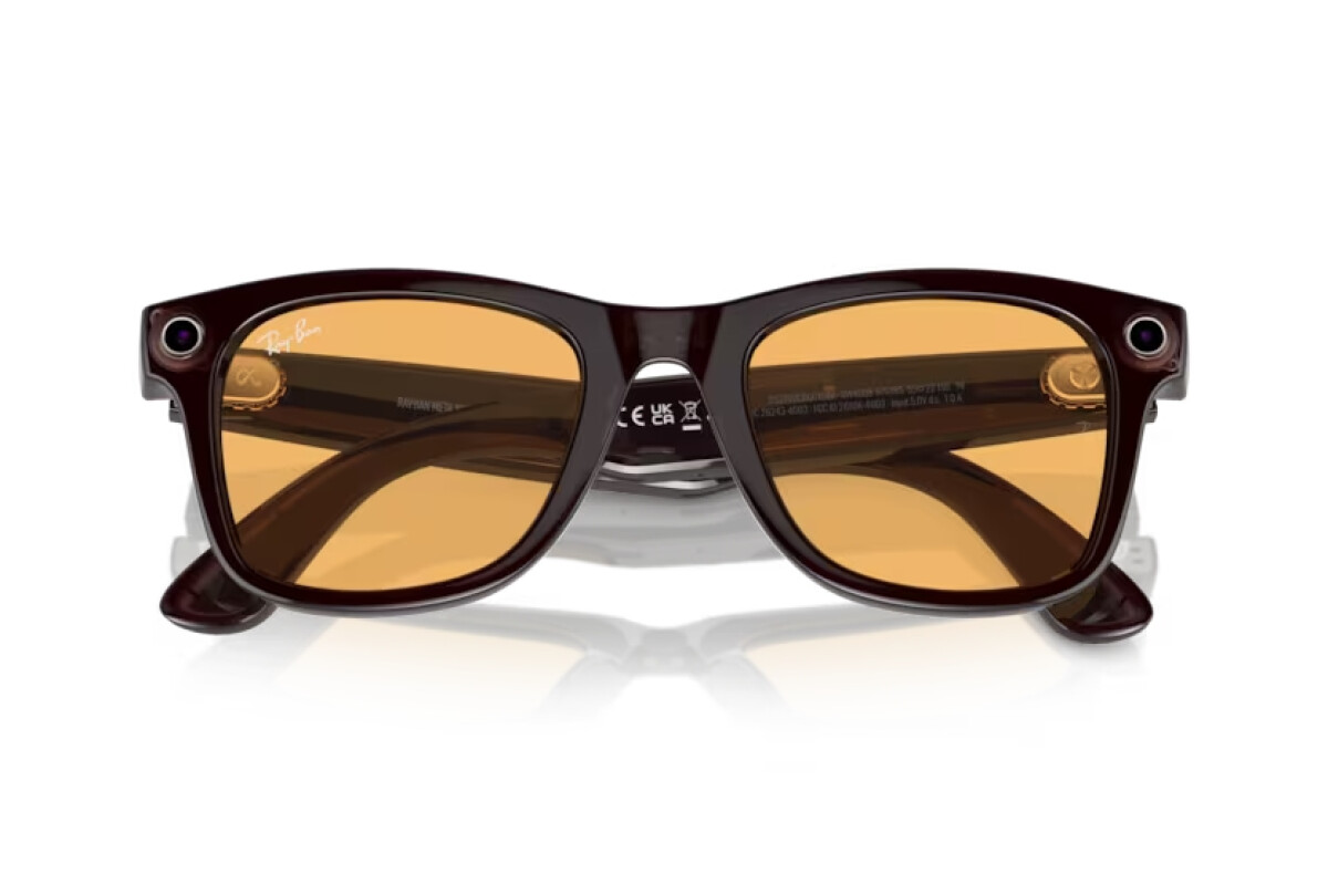 Occhiali da Sole Donna Uomo Ray-Ban Meta Smart Glasses Wayfarer Large RW 4008 675385
