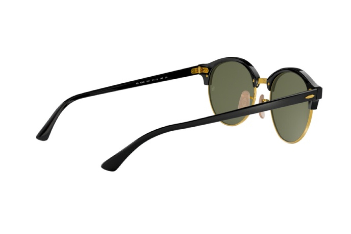Occhiali da Sole Donna Uomo Ray Ban Clubround RB 4246 901 prezzo 107 20 Spedizione gratuita Ottica IT