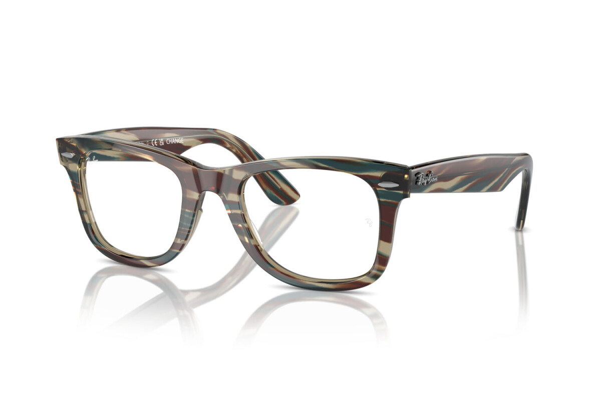 Occhiali da Vista Donna Uomo Ray-Ban Wayfarer Ease Change RX 4340V 8381