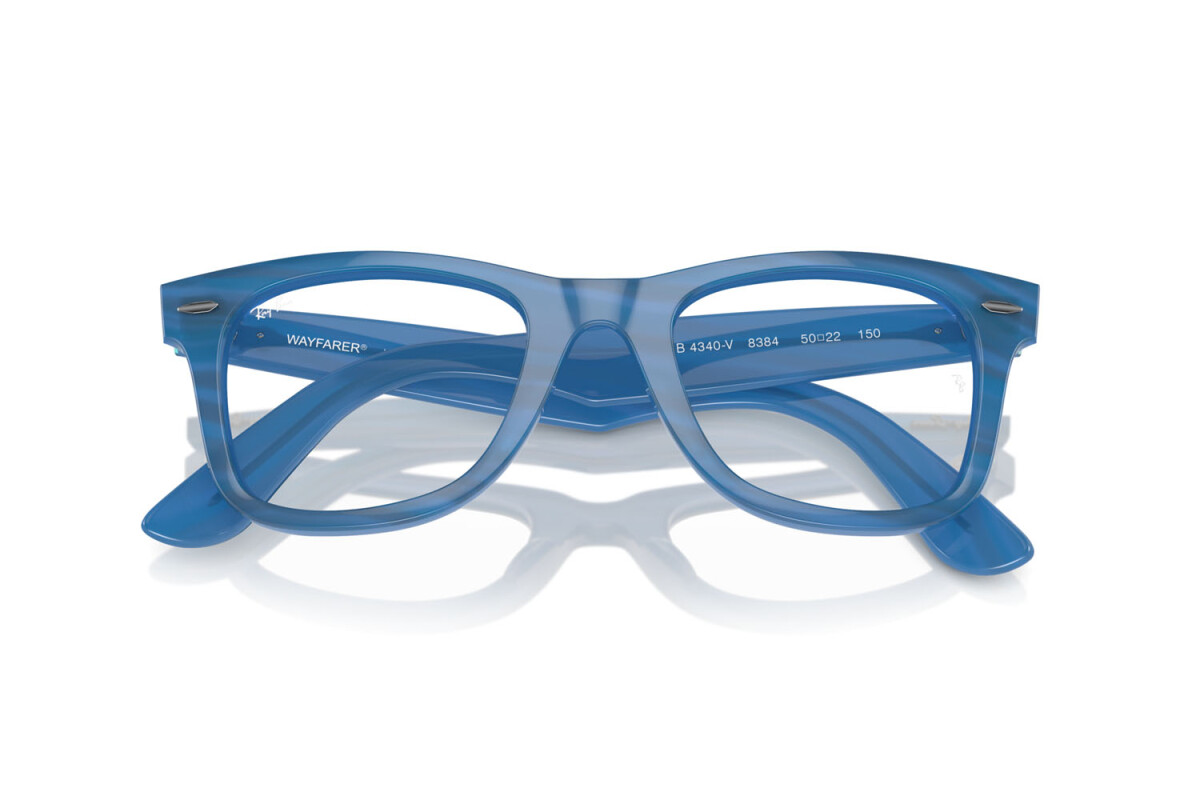 Eyeglasses Man Woman Ray-Ban Wayfarer Ease Change RX 4340V 8384