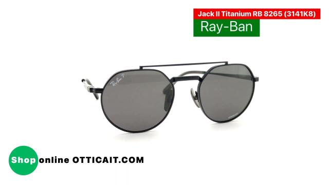 Ray-Ban Jack II Titanium RB 8265 (3141K8)