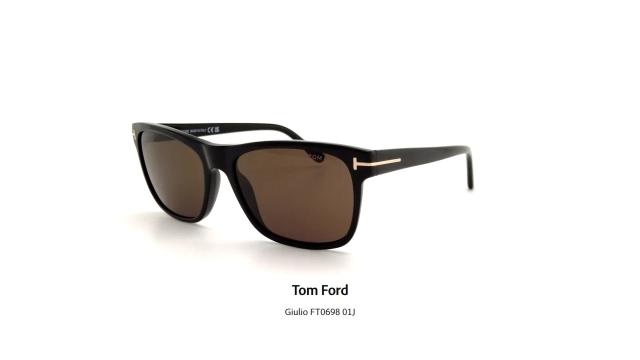 Tom Ford Giulio FT0698 (01J) - Occhiali da Sole | Vista 360°