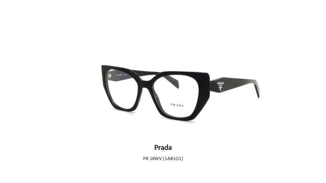 Prada PR 18WV (1AB1O1) - Occhiali da Vista | Vista 360°