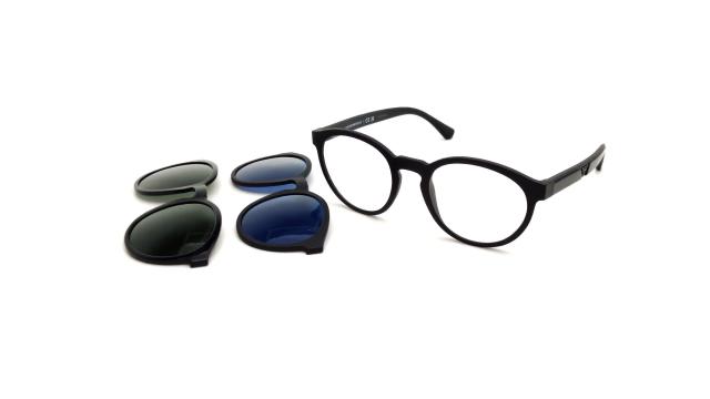 Emporio Armani EA 4152 (58011W) + Clip on - Occhiali da Vista | Vista 360°