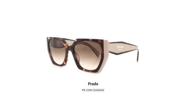Prada PR 15WS (01R0A6) - Occhiali da Sole | Vista 360°