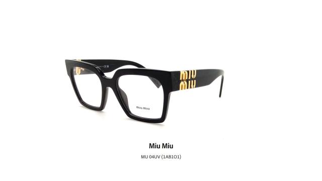 Miu Miu MU 04UV (1AB1O1) - Occhiali da Vista | Vista 360°