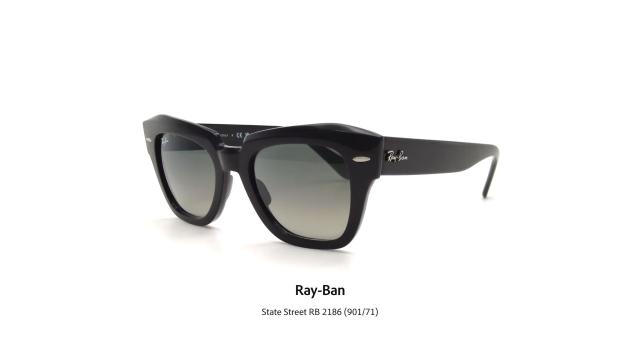 Ray-Ban State Street RB 2186 (901/71) - Occhiali da Sole | Vista 360°