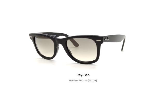 Ray-Ban Wayfarer RB 2140 (901/32) - Occhiali da Sole | Vista 360°
