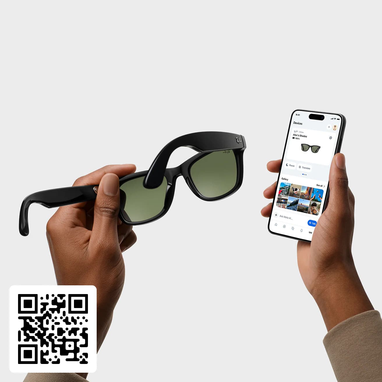 Occhiali Smart Ray-Ban Meta con intelligenza artificiale